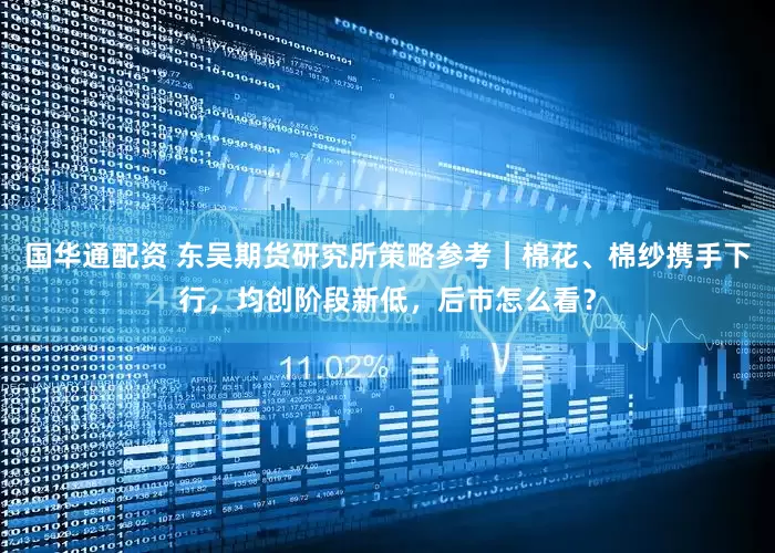 国华通配资 东吴期货研究所策略参考｜棉花、棉纱携手下行，均创阶段新低，后市怎么看？